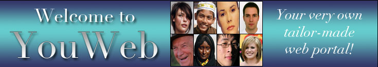 Welcome to YouWeb, your very own tailor-made web portal